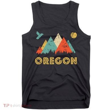 Retro Vintage Oregon Throwback And Gift Tank Top