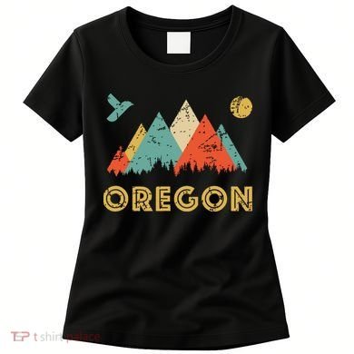 Retro Vintage Oregon Throwback And Gift Women's T-Shirt