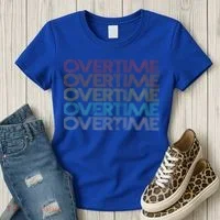 Retro Vintage Overtime Women's T-Shirt thumb 3