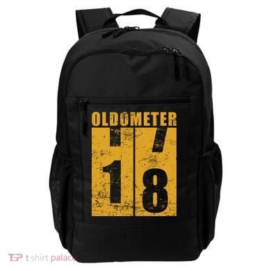Retro Vintage Oldometer 18 Years Old Backpack