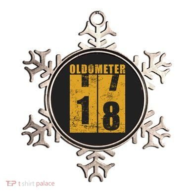 Retro Vintage Oldometer 18 Years Old Ornament