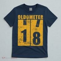 Retro Vintage Oldometer 18 Years Old T-Shirt thumb 5