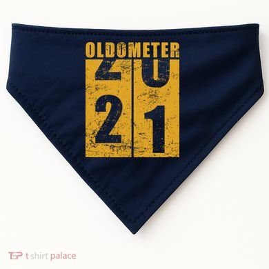 Retro Vintage Oldometer 21 Years Old USA-Made Doggie Bandana