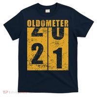 Retro Vintage Oldometer 21 Years Old T-Shirt thumb 0