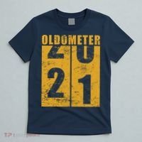 Retro Vintage Oldometer 21 Years Old T-Shirt thumb 5