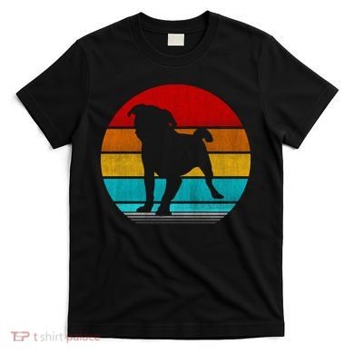 Retro Vintage Pug T-Shirt