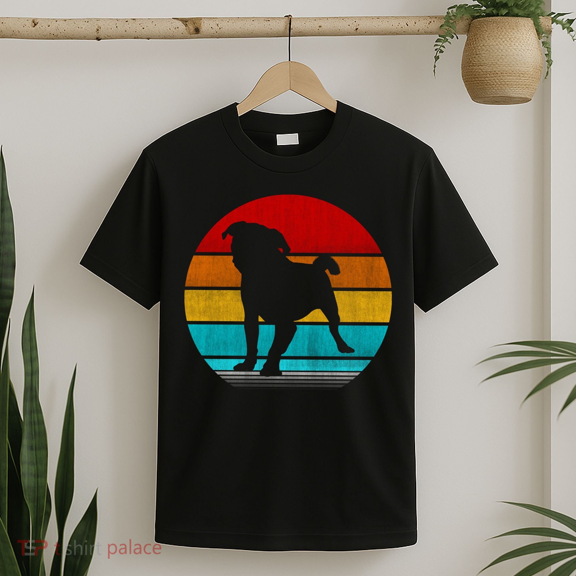 Retro Vintage Pug T-Shirt