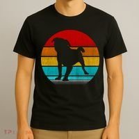 Retro Vintage Pug T-Shirt thumb 3