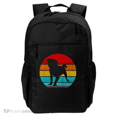 Retro Vintage Pug Backpack