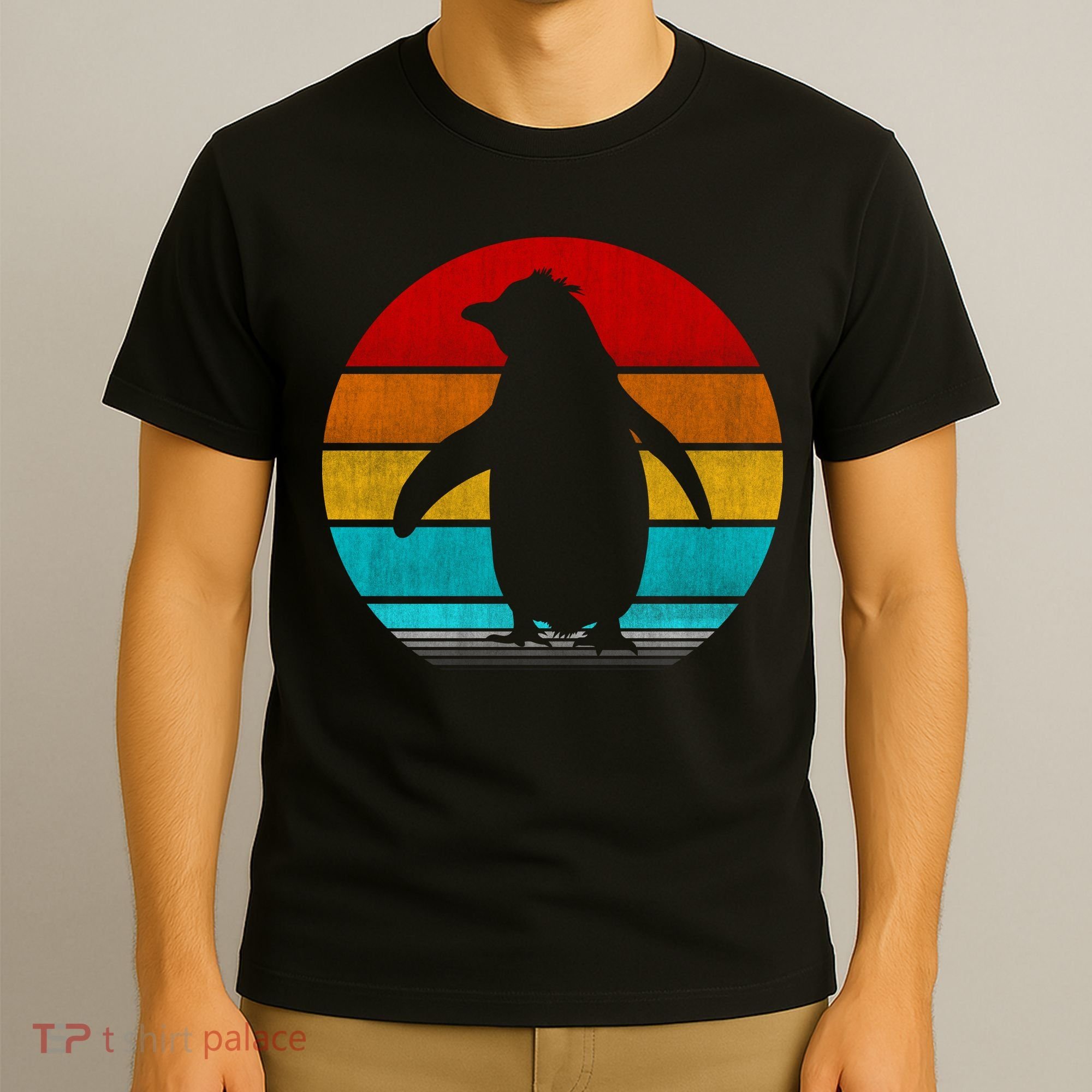 Retro Vintage Penguin T-Shirt