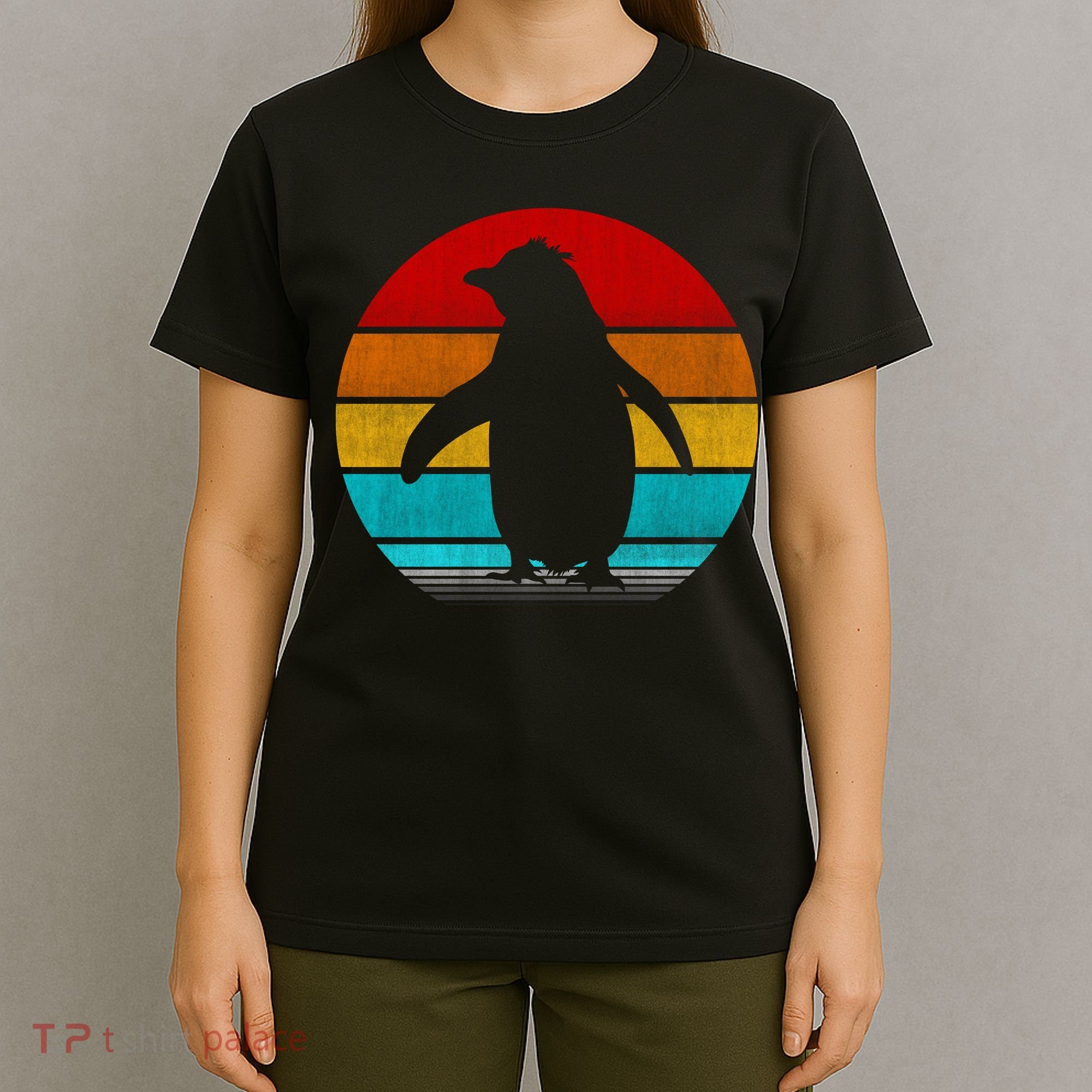 Retro Vintage Penguin T-Shirt