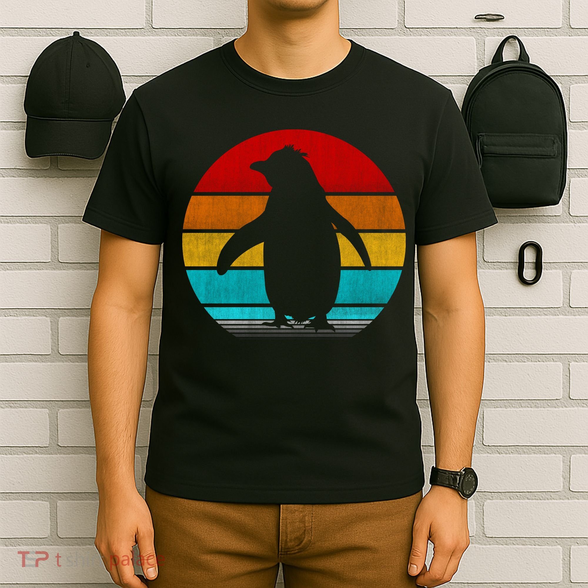 Retro Vintage Penguin T-Shirt