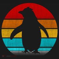 Retro Vintage Penguin T-Shirt thumb 7