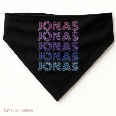 Retro Vintage Purple Jonas USA-Made Doggie Bandana