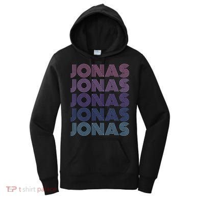 Retro Vintage Purple Jonas Women's Hoodie