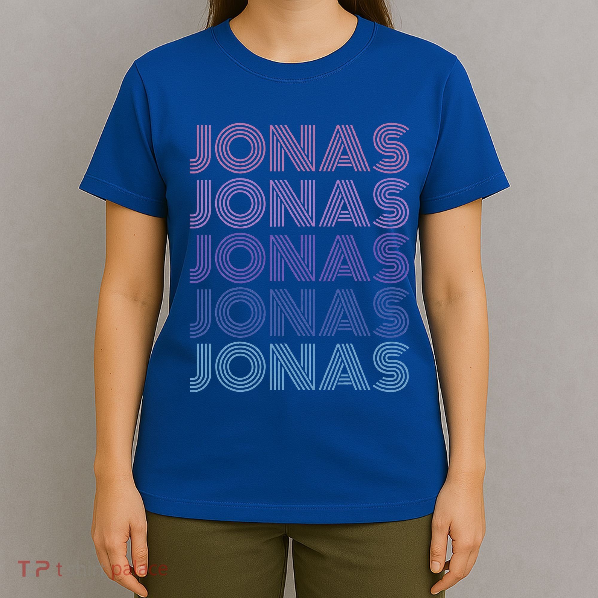 Retro Vintage Purple Jonas T-Shirt