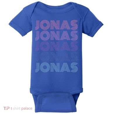 Retro Vintage Purple Jonas Baby Bodysuit