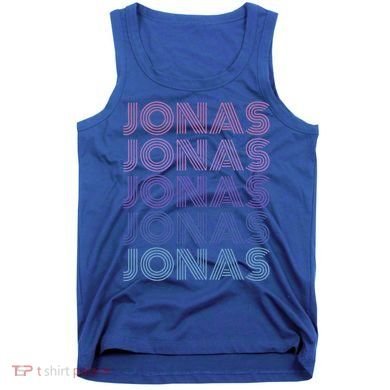 Retro Vintage Purple Jonas Tank Top