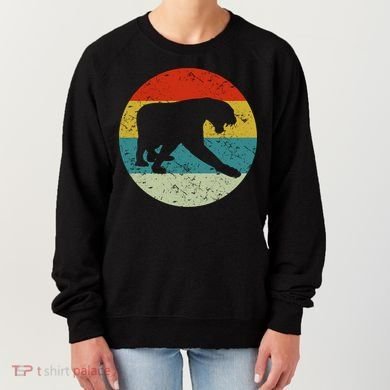 Retro Vintage Panther Women's Sweatshirt