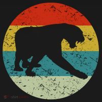 Retro Vintage Panther T-Shirt thumb 7