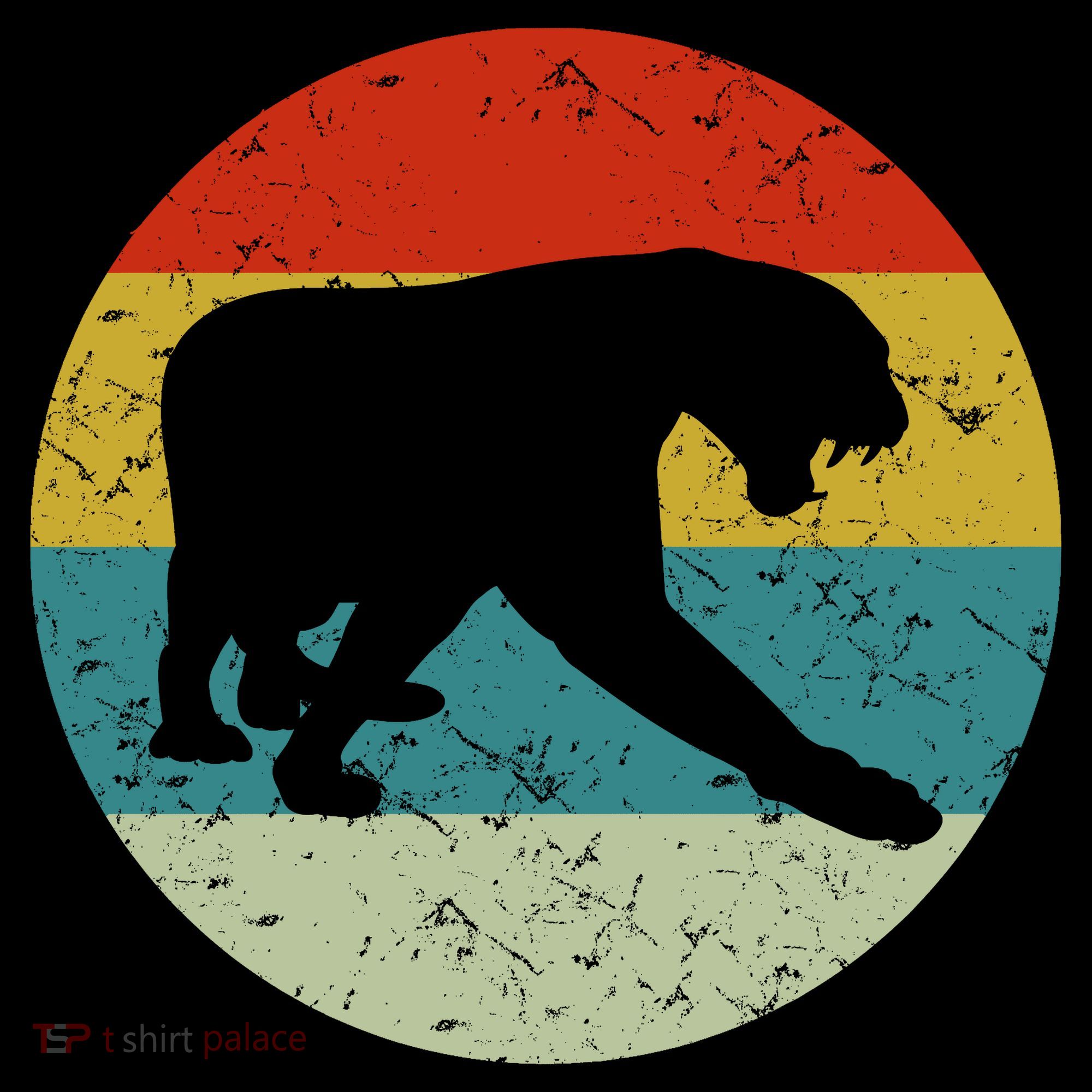 Retro Vintage Panther T-Shirt
