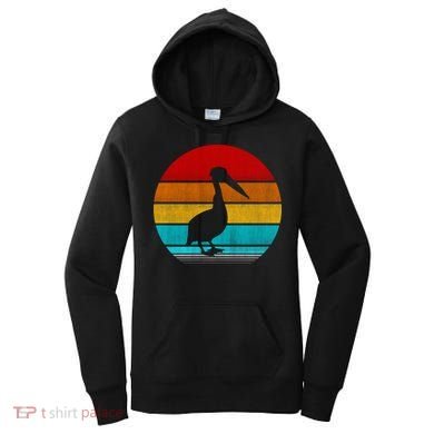 Retro Vintage Pelican Women's Hoodie