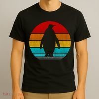 Retro Vintage Penguin T-Shirt thumb 3