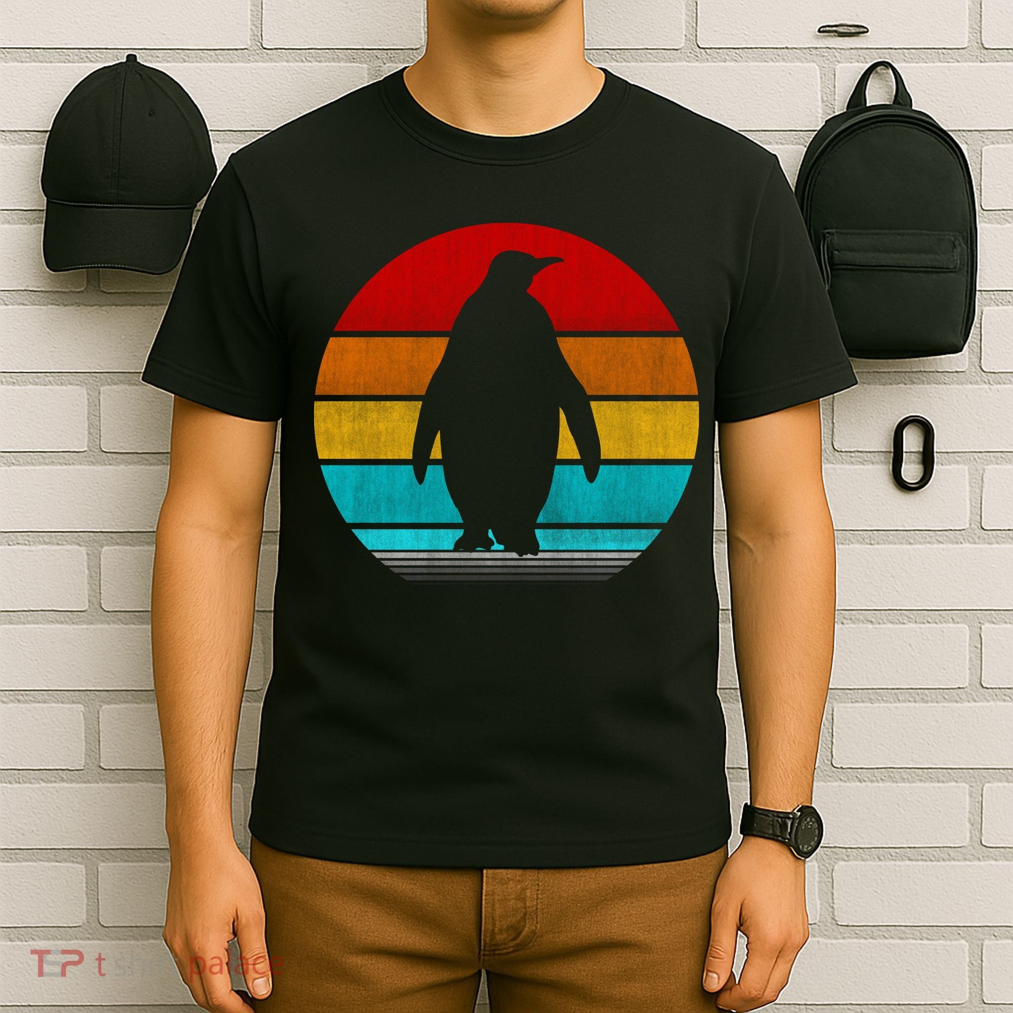 Retro Vintage Penguin T-Shirt