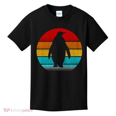 Retro Vintage Penguin Kids T-Shirt