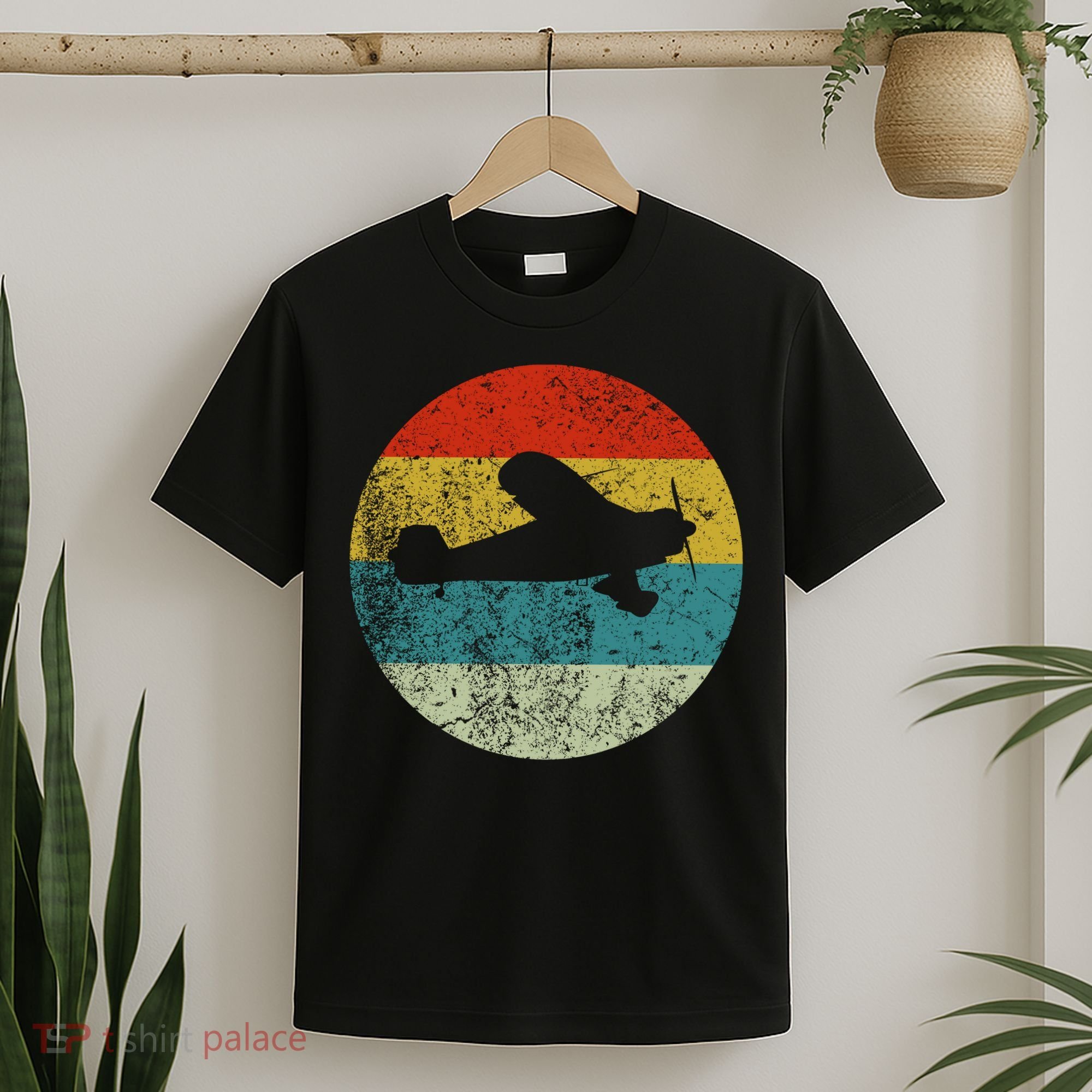 Retro Vintage Plane T-Shirt