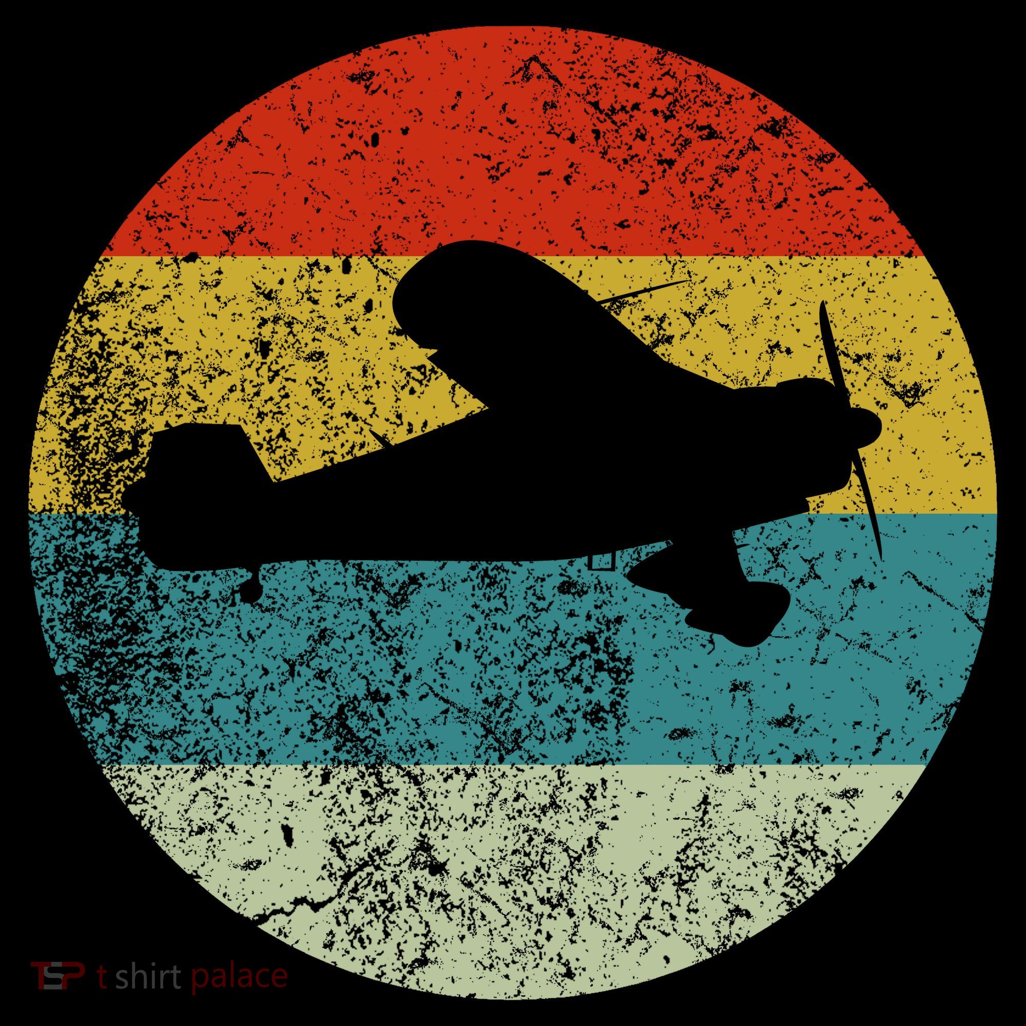 Retro Vintage Plane T-Shirt