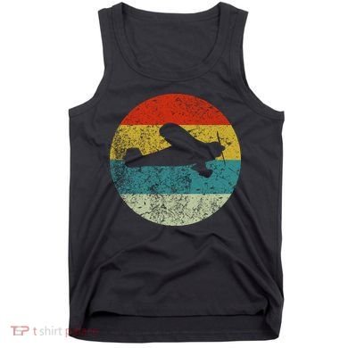 Retro Vintage Plane Tank Top
