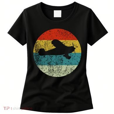 Retro Vintage Plane Women's T-Shirt