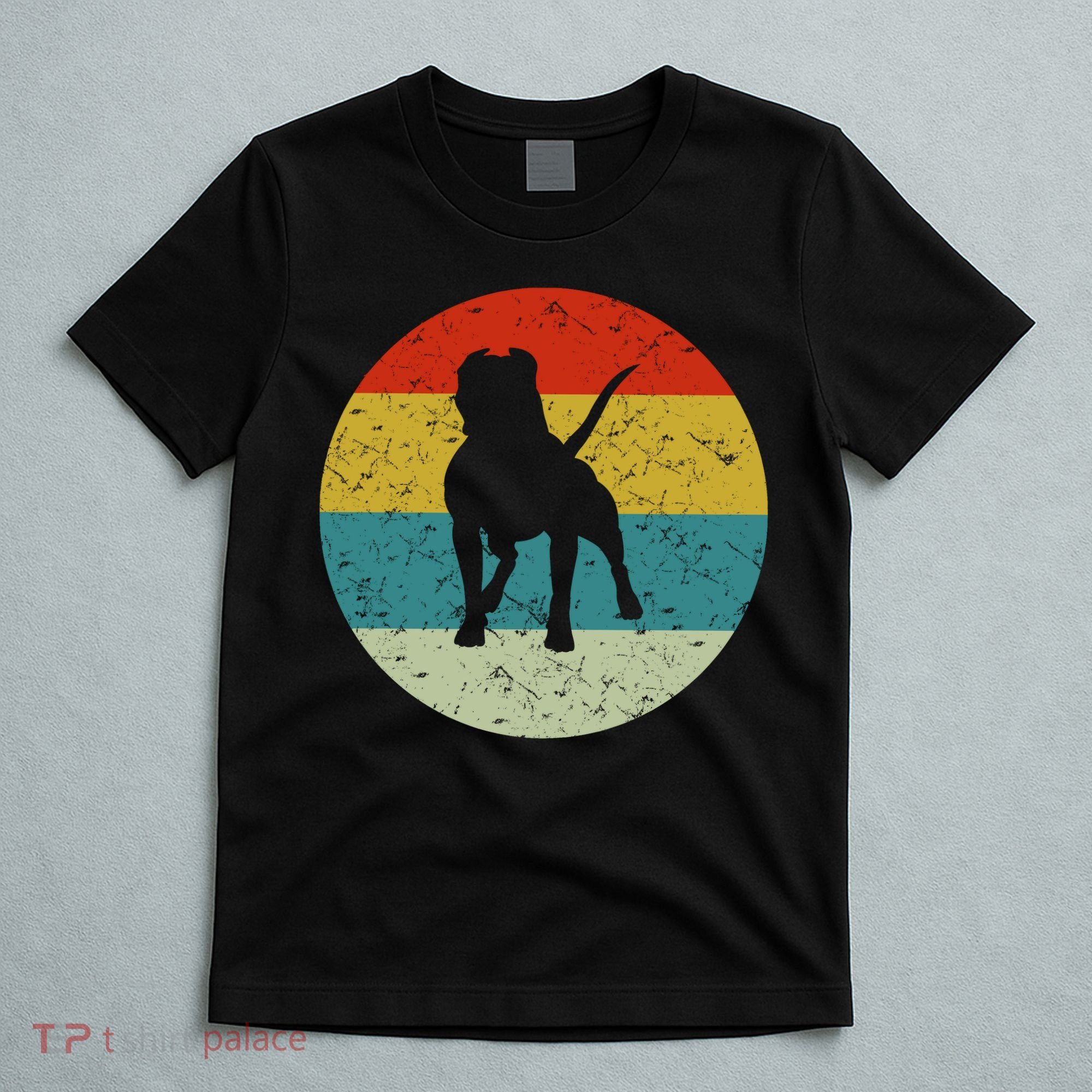 Retro Vintage Pitbull T-Shirt