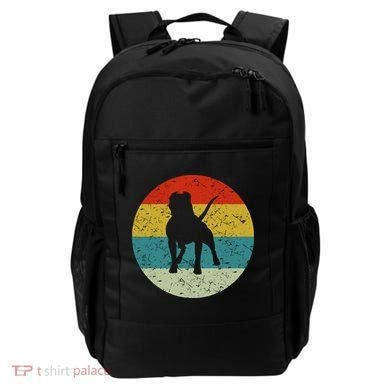 Retro Vintage Pitbull Backpack