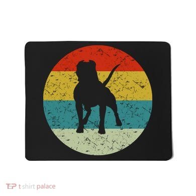Retro Vintage Pitbull Mousepad