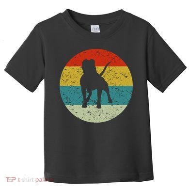 Retro Vintage Pitbull Toddler T-Shirt