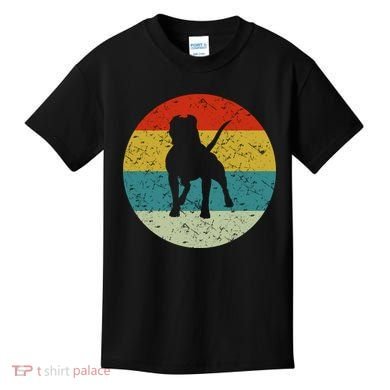 Retro Vintage Pitbull Kids T-Shirt