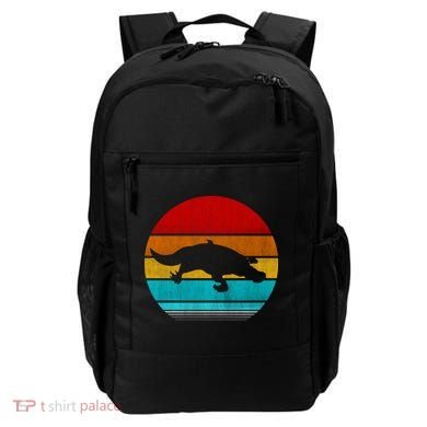 Retro Vintage Platypus Backpack