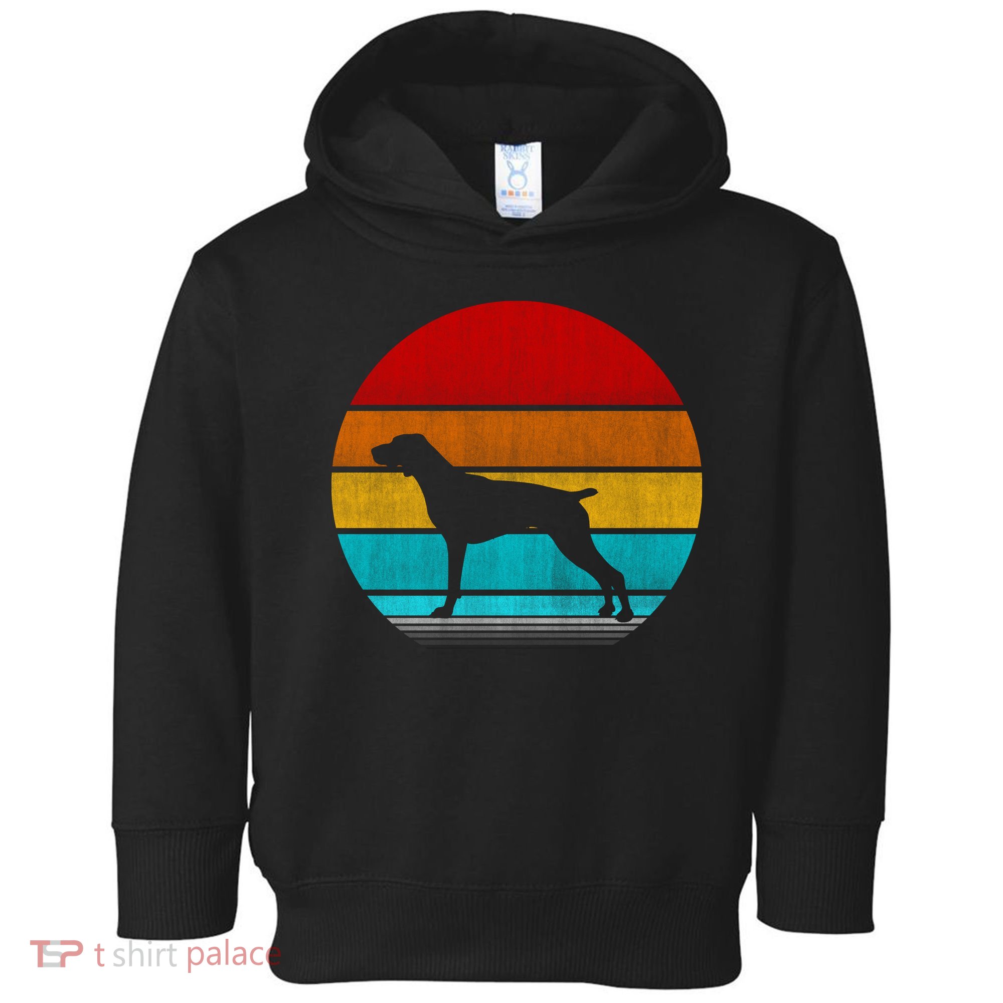 Retro Vintage Pointer Toddler Hoodie