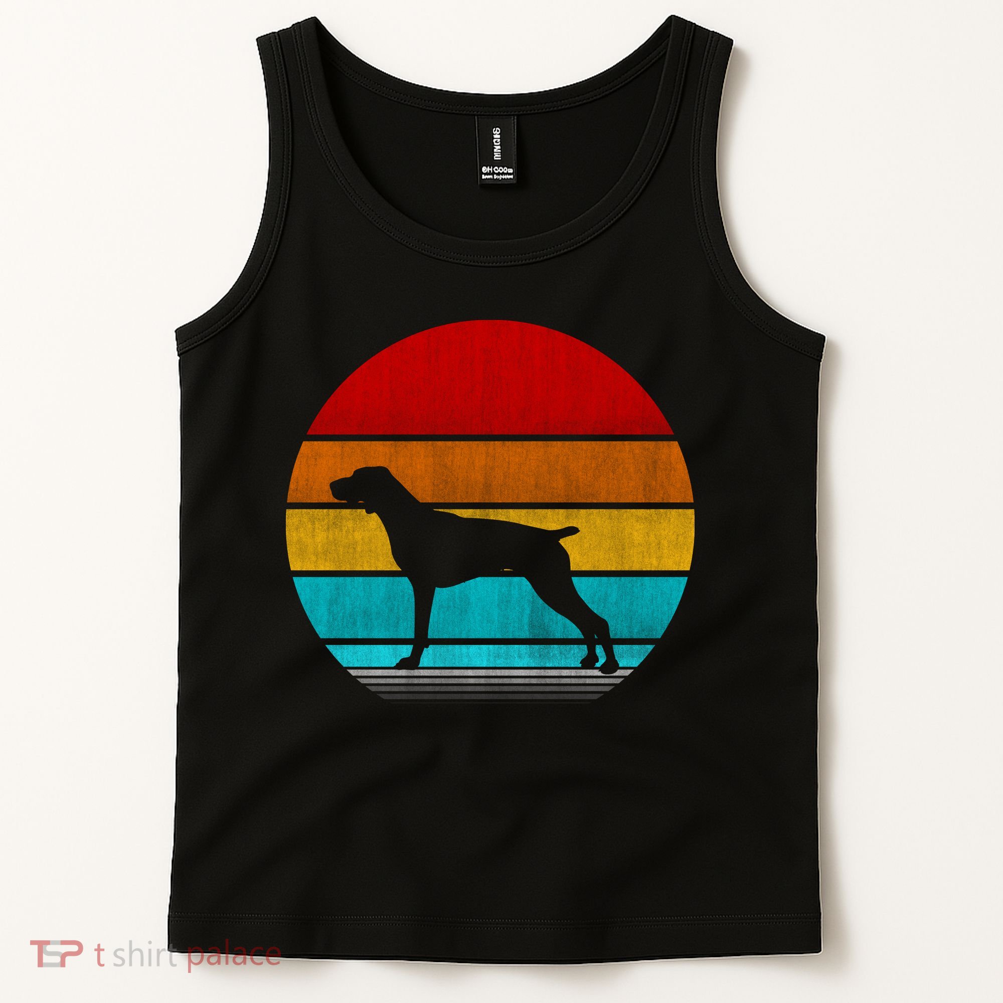 Retro Vintage Pointer Tank Top