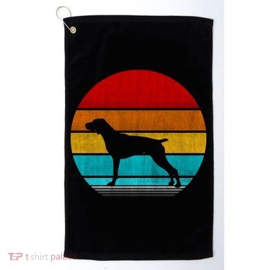 Retro Vintage Pointer Golf Towel