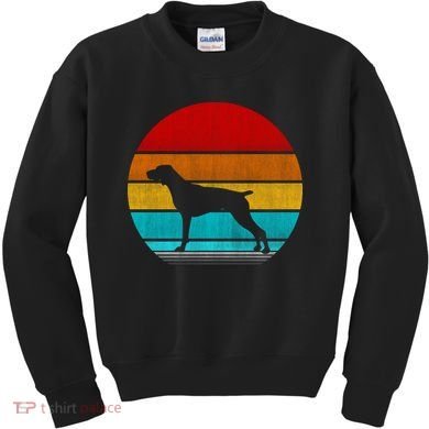 Retro Vintage Pointer Kids Sweatshirt