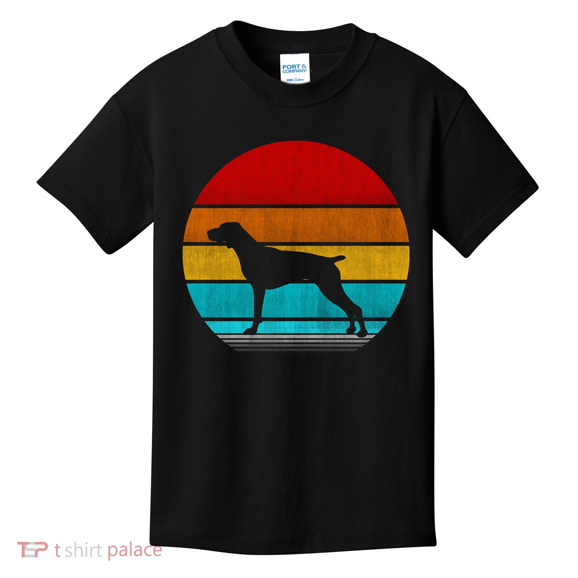 Retro Vintage Pointer Kids T-Shirt