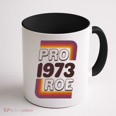 Retro VIntage Pro Roe 1973 Coffee Mug back