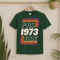 Retro VIntage Pro Roe 1973 T-Shirt thumb 2
