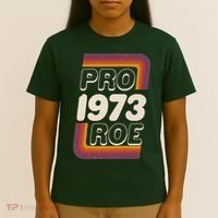 Retro VIntage Pro Roe 1973 T-Shirt thumb 4