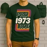 Retro VIntage Pro Roe 1973 T-Shirt thumb 6