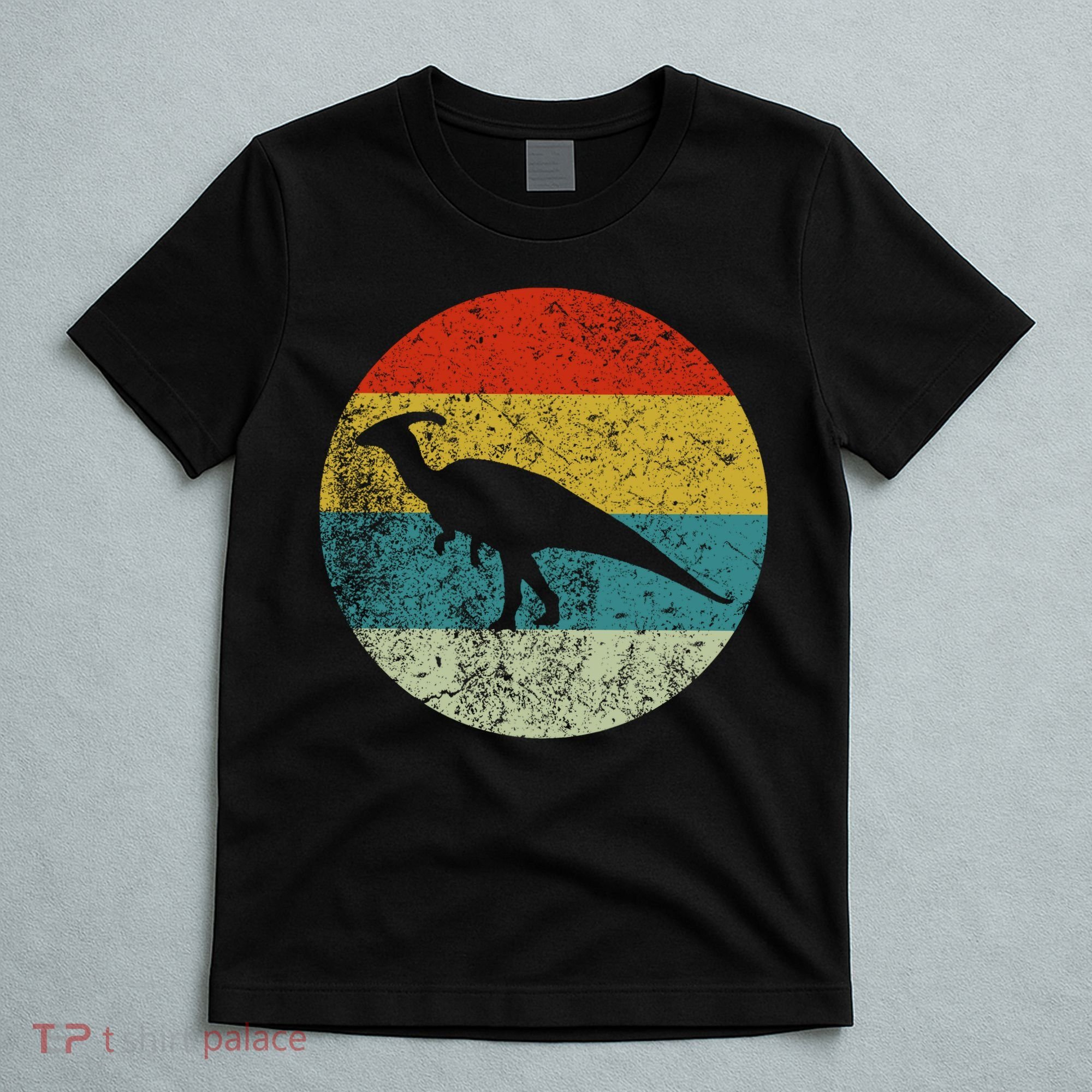 Retro Vintage Parasaurolophus T-Shirt