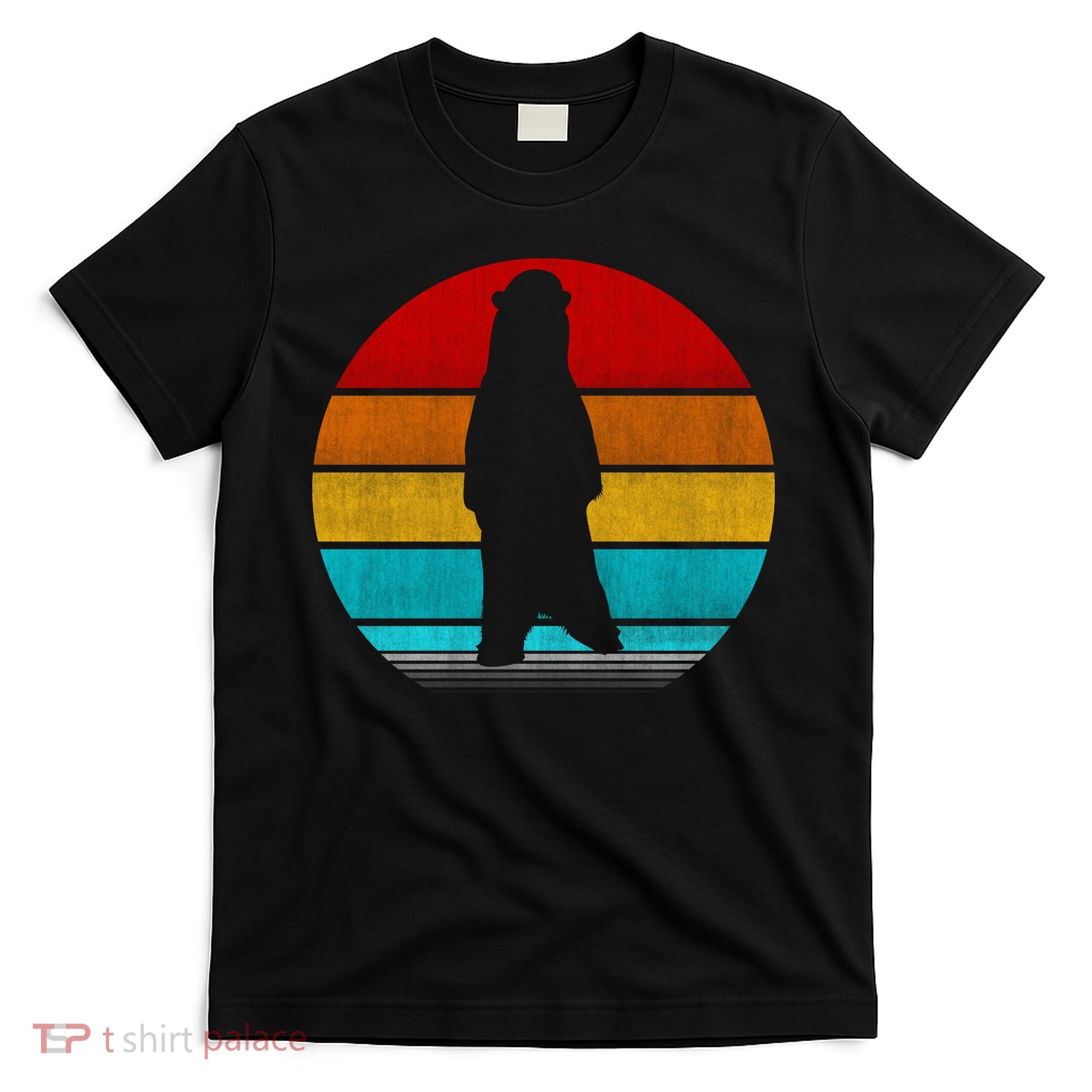 Retro Vintage Polar Bear T-Shirt